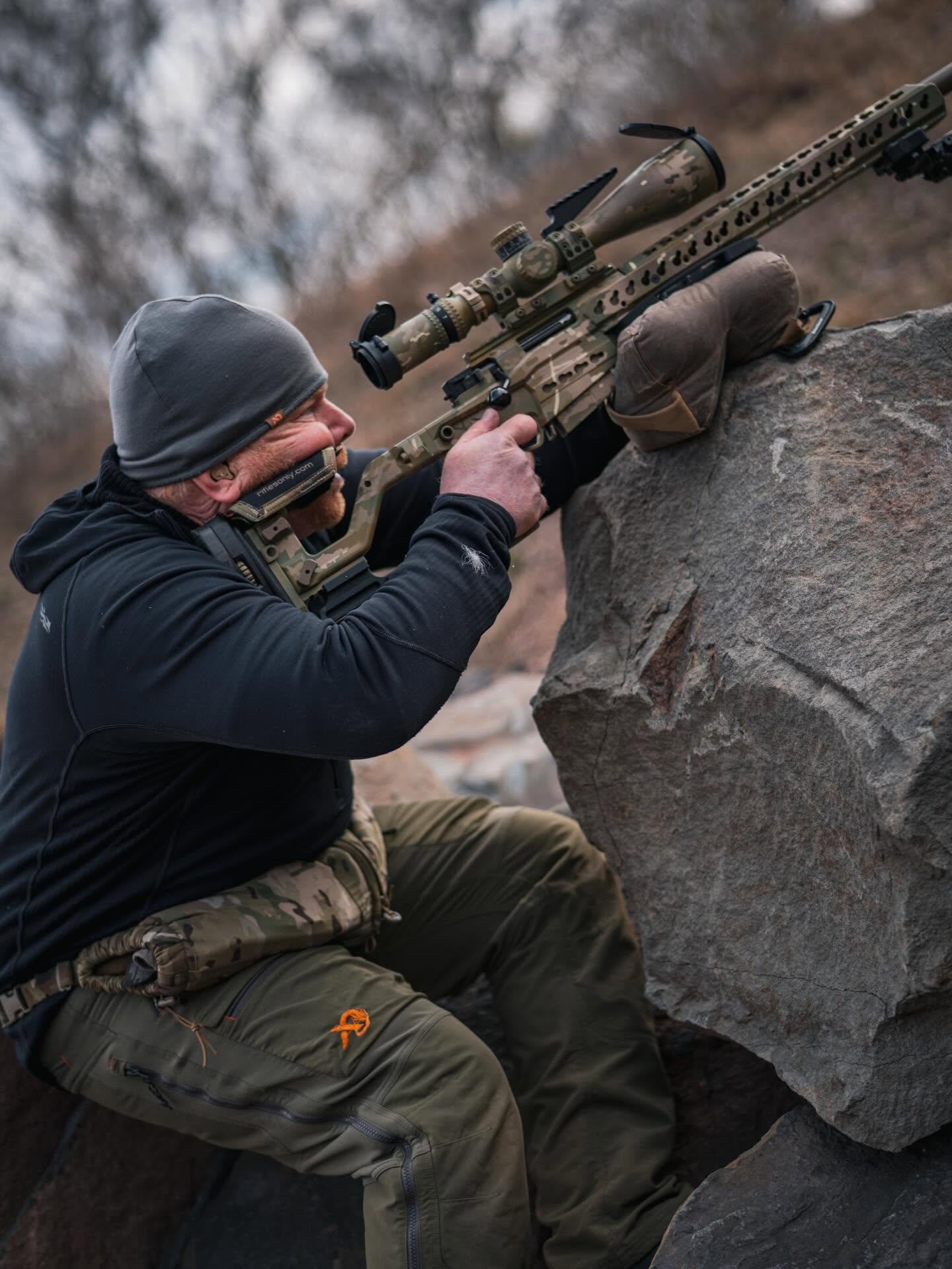 Class group overview of the Precision Rifle I & II combined training layout